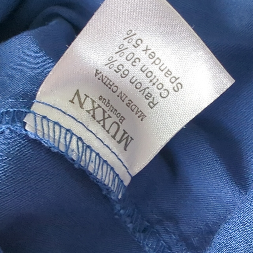 4 FOR $100 - Blue Vintage Inspired Wiggle Dress - Picture 8 of 8